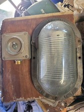 Vintage bulkhead light for sale  RIPLEY