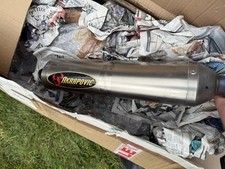 Yamaha akrapovic exhaust for sale  TAMWORTH