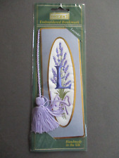 Embroidered bookmark initial for sale  NORWICH