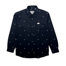 Chemise vintage noir d'occasion  Bons-en-Chablais