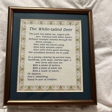 Framed white tailed for sale  Bronson