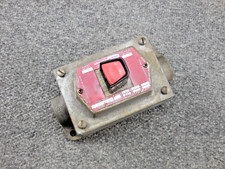 Interruptor de botão Crouse Hinds EFSC2184 vermelho atmosferas perigosas, usado comprar usado  Enviando para Brazil