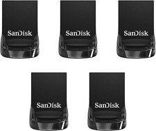 Sandisk Ultra Fit 128GB USB 3.0 / 3.1 Flash Drive Pen Drive (pacote com 5) comprar usado  Enviando para Brazil