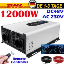 6000W 12000W Max DC 48V AC 230V Reiner Sinus Spannungswandler Wechselrichter comprar usado  Enviando para Brazil