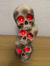 Halloween tall skull for sale  UK