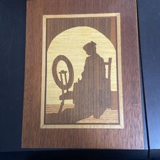 Vintage marquetry wood for sale  Mc Lean
