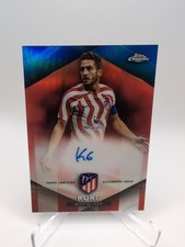 Topps Chrome Atletico De Madrid, Koke Autogramm On Card, Club Colors /25 comprar usado  Enviando para Brazil