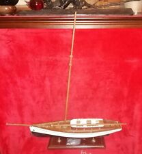 Model yacht brown for sale  AYLESBURY