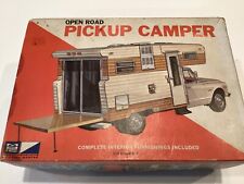RARO Vintage Original MPC 1969 Chevrolet OPEN ROAD PICKUP CAMPER #403-300 1/25 comprar usado  Enviando para Brazil