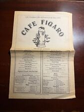 Cafe figaro melrose for sale  USA