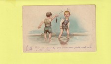 Cpa caniveau garçons d'occasion  Draguignan