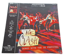 The Clash Bored With The US Festival San Bernadino 1983 RED Vinyl SEALED Japan comprar usado  Enviando para Brazil