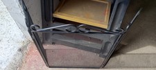 Folding metal fireguard for sale  HOLSWORTHY