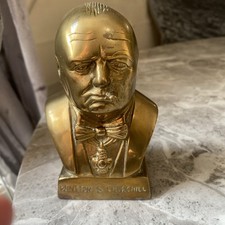 Winston churchill brass for sale  KING'S LYNN