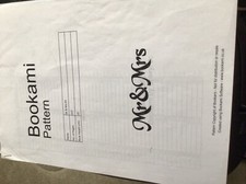Book folding patterns for sale  WEST CALDER