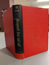 Therapeutic Heat and Cold Sidney Licht Ed. 1972 various methods HB G+ 240925 segunda mano  Embacar hacia Mexico
