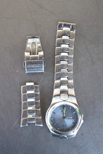 Vintage Citizen E101-K17535 Mostrador Cinza Aço Inoxidável Eco Drive WR100 Relógio Masculino AS-IS comprar usado  Enviando para Brazil