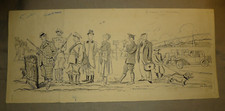 Dessin humoristique encre d'occasion  Villeneuve-d'Allier