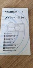 Olympus mju iii for sale  STOCKPORT