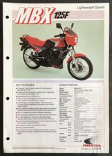 Honda mbx125f lightweight for sale  LEICESTER