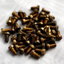 Master Trix 4 Metallbaukasten Western Germany - Bauteil S / S1 Messing Schrauben comprar usado  Enviando para Brazil