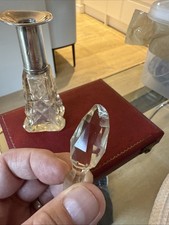 crystal perfume bottle for sale  WHITCHURCH
