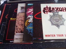 Rock tour programmes for sale  WAKEFIELD