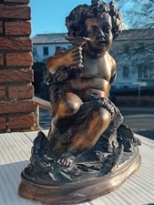 Bronzefigur cherub 1900 gebraucht kaufen  Wildeshausen