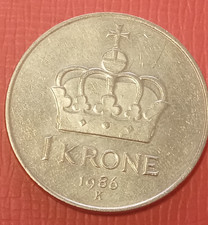 Norvegia moneta krone usato  Vittorio Veneto