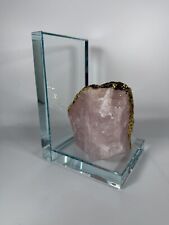 Pink quartz bookends for sale  Hackettstown