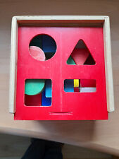 Holzspielzeug sortierbox gebraucht kaufen  Saalfeld/Saale