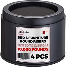 Bed risers round for sale  Spring