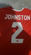 Signed alistair johnston for sale  LINLITHGOW