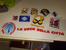 Lotto vecchi adesivi usato  Virle Piemonte