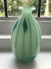 Vintage green striped for sale  POTTERS BAR