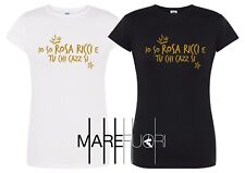 Shirt rosa ricci usato  Cosenza