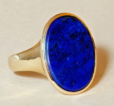 Lapislazuli ring 585er gebraucht kaufen  Dresden