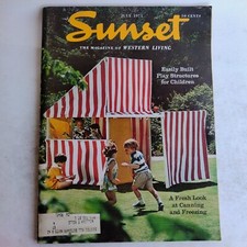 Sunset magazine july for sale  Lakeport