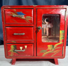 Vtg red lacquer for sale  Wayne
