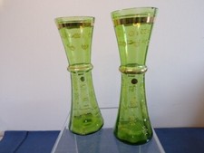 Pair green enamel d'occasion  Expédié en Belgium