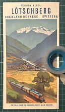 Rarissima brochure ferrovia usato  Torino