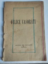 Libro felice casorati usato  Roma