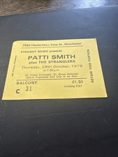 Patti smith stranglers for sale  DERBY