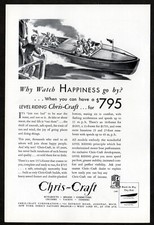 1932 CHRIS-CRAFT barco Vintage Impressão Original AD - Novo 15 1/2 rodapé preço de arte comprar usado  Enviando para Brazil