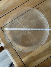 Large glass leaf for sale  LANGPORT