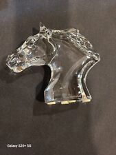 Baccarat horse head for sale  Amenia