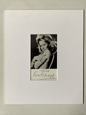 Fiona richmond signed for sale  READING
