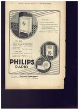 Philips radio pubblicità usato  Trento