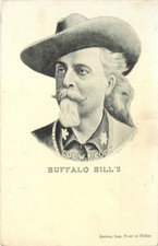 buffalo bill postcard for sale buffalo bill postcard for sale USA