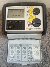 Megger rcdt320 rcd for sale  MANCHESTER